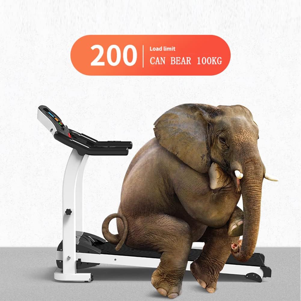 Motorized Electric Treadmill for Home,Folding Treadmill with Incline 1.5HP 12KM/H Electric Treadmill for Home Foldable, Walking Running Machine