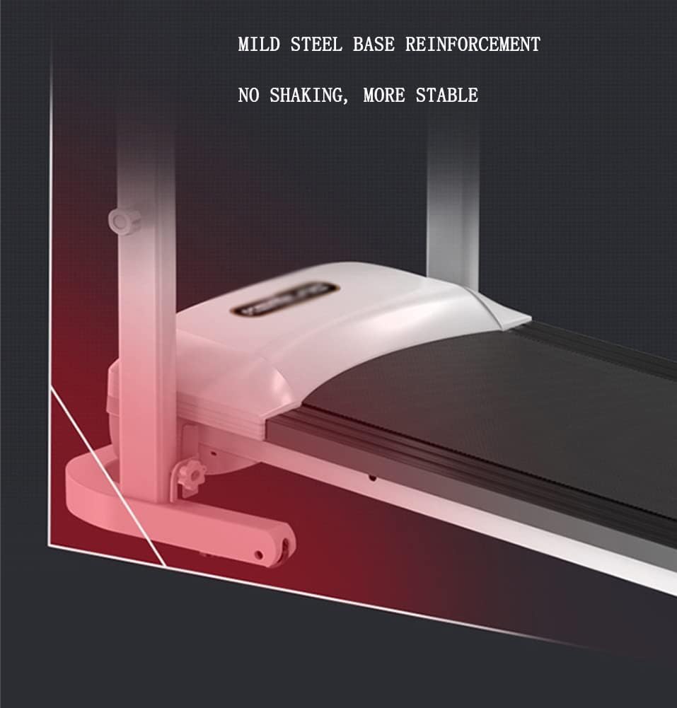 Folding Treadmill with Incline 2.0HP 12KM/H Electric Treadmill for Home Foldable, Bluetooth Music Cup Holder Heart Rate Sensor Walking Running Machine