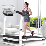 Folding Treadmill for Home Portable Electric Treadmill Running Exercise Machine Compact Treadmill Foldable for Home Gym Fitness Workout Jogging Walking