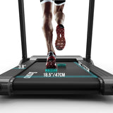 BOTORRO R5 Foldable Treadmill, 265Lbs Load | R7 Treadmill for Home with Incline 18 Levels, 300Lbs Capacity Treadmill, LED Touching Screen with Bluetooth and 18 Programs, 30 Days Free Kinomap