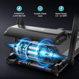 BOTORRO R5 Foldable Treadmill, 265Lbs Load | R7 Treadmill for Home with Incline 18 Levels, 300Lbs Capacity Treadmill, LED Touching Screen with Bluetooth and 18 Programs, 30 Days Free Kinomap