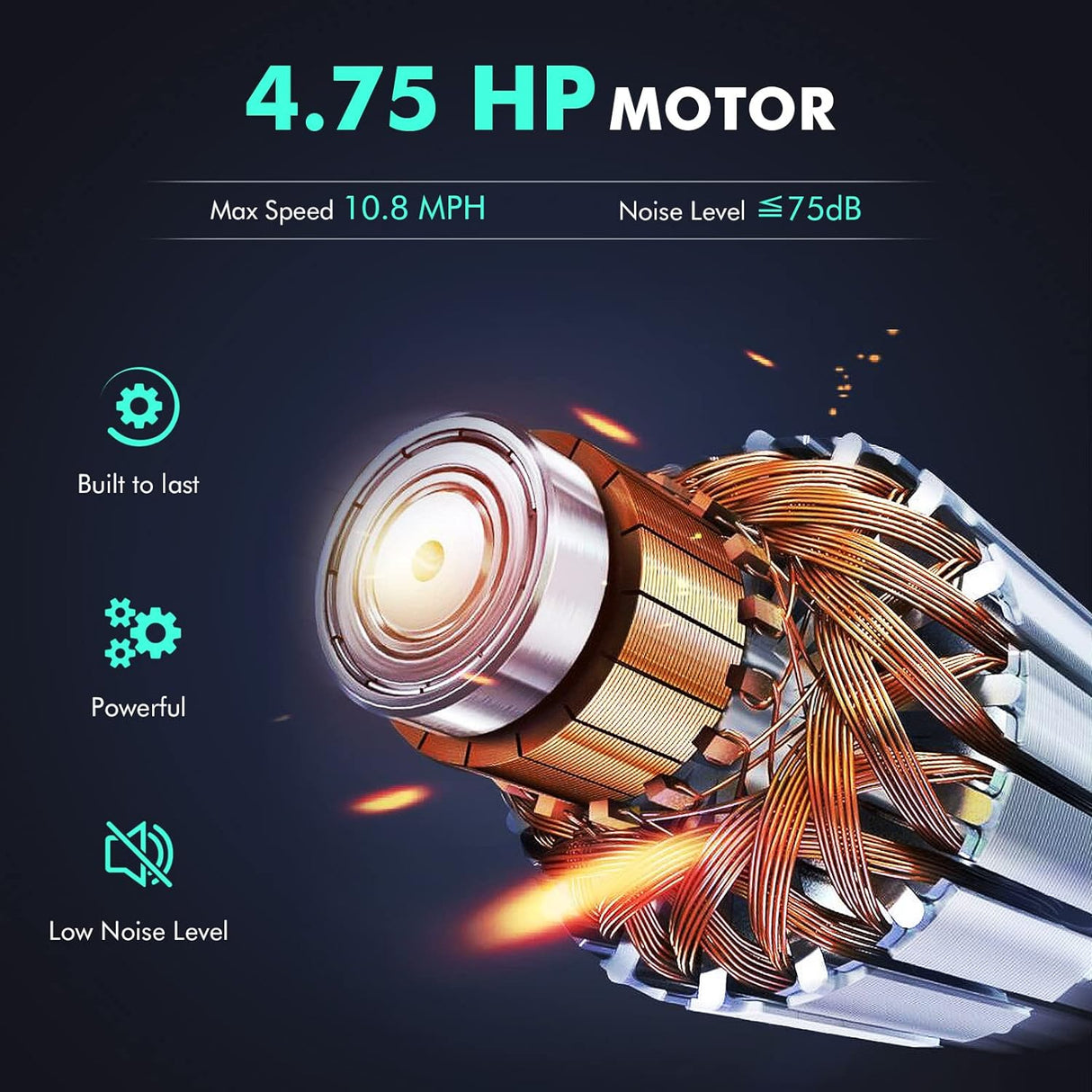 Goplus 4.75HP Folding Treadmill with 15% Auto Incline, Electric Superfit Treadmill w/Voice and APP Control, 20 Preset Programs, LED Touch Screen, Walking Jogging Running Machine for Home Office